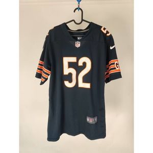 (V) Chicago Bears NFL Nike Men jersey Mack #52 football sz S